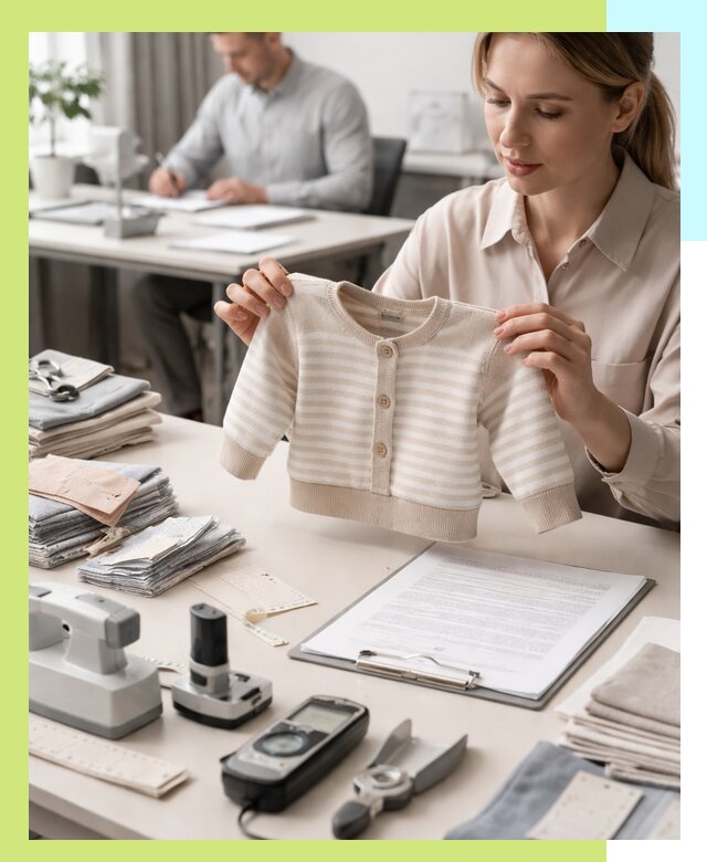 Сертификация детской одежды и текстильных изделий в Мирном