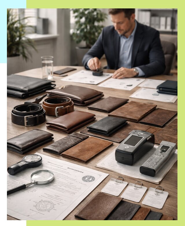 Сертификация кожаных изделий в Мирном от 12131 р. | Алешин-Мир