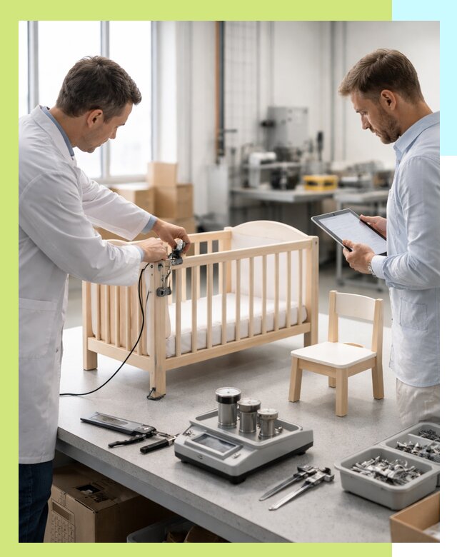 Сертификация детской мебели и проверка безопасности в Мирном