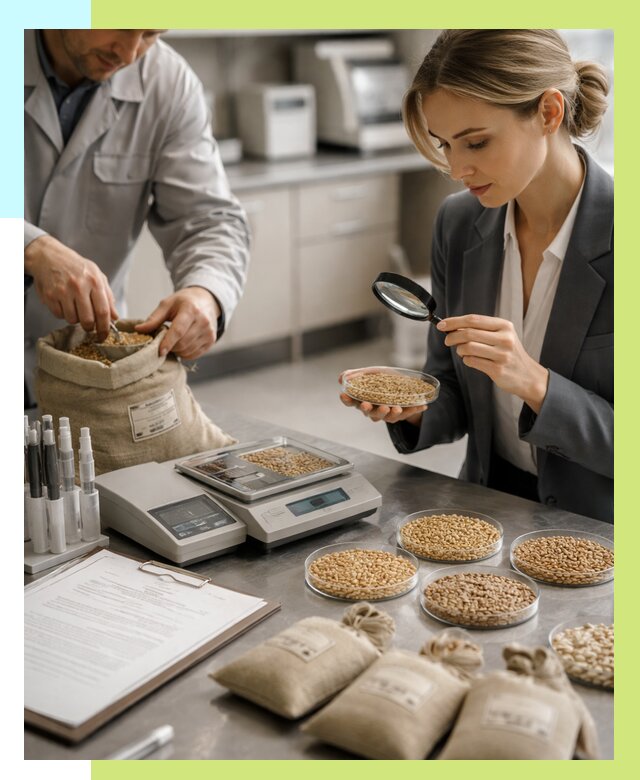 Сертификация зерна в Мирном по цене от 15164 р. | Алешин-Мир