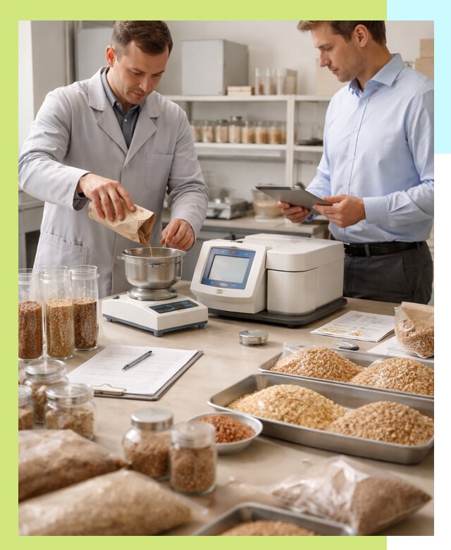 Сертификация зерна и зерновой продукции в Мирном для экспорта