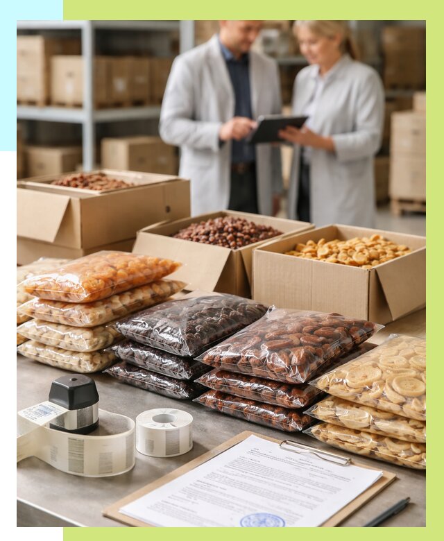 Сертификация сухофруктов в Мирном от 12131 р. | Алешин-Мир под ключ