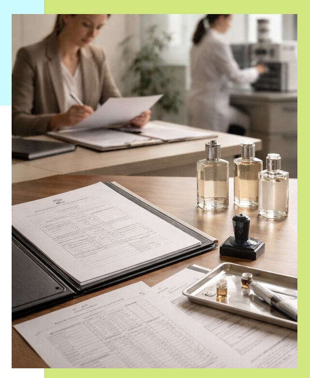 Сертификация парфюмерии в Мирном от 15164 р. | Алешин-Мир