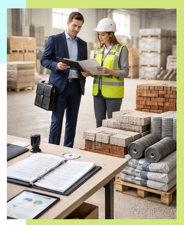 Сертификация строительных материалов в Мирном от 20218 р. Алешин-Мир