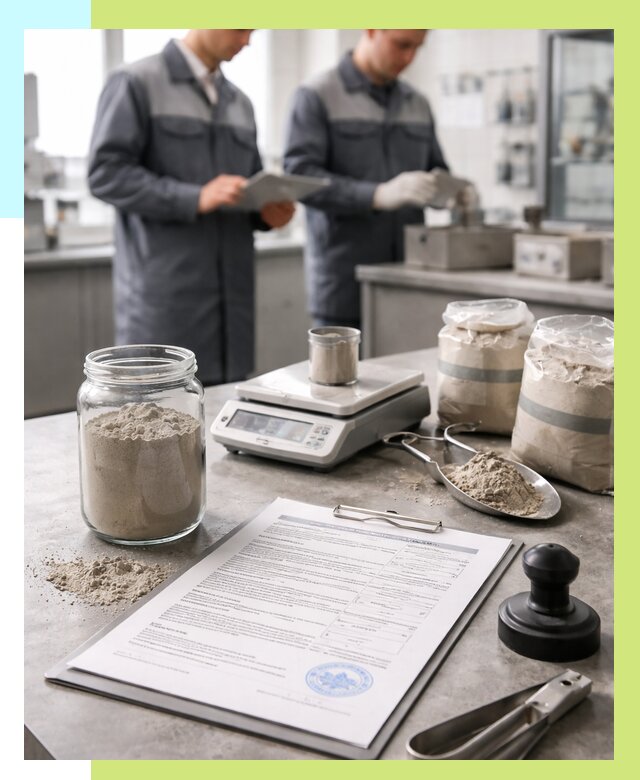 Сертификация цемента в Мирном от 20218 р. | Алешин-Мир