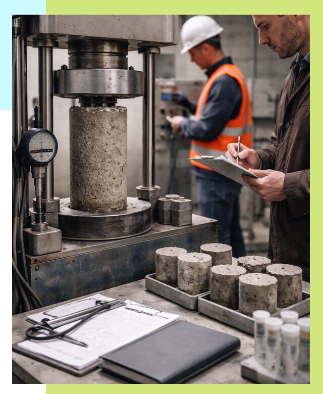 Сертификация бетона в Мирном от 30327 р. сертификат | Алешин-Мир