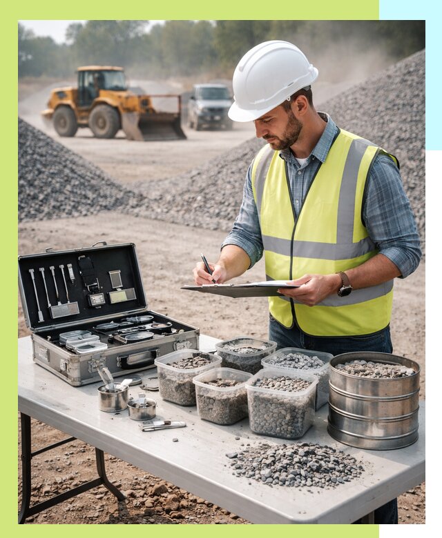 Сертификация щебня в Мирном по ГОСТу и техническим требованиям