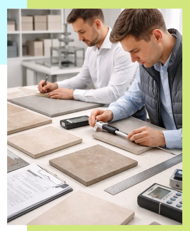 Сертификация плитки в Мирном от 25273 р. | Алешин-Мир гарантия