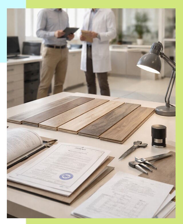 Сертификация ламината в Мирном от 18196 р. под ключ | Алешин-Мир