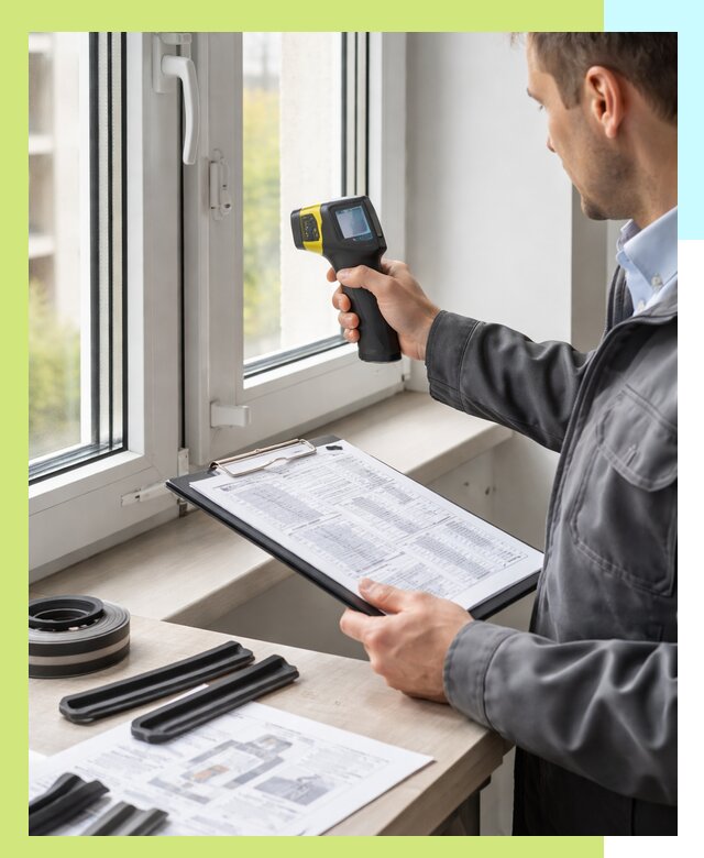 Сертификация окон в Мирном: испытания, сертификаты, декларации