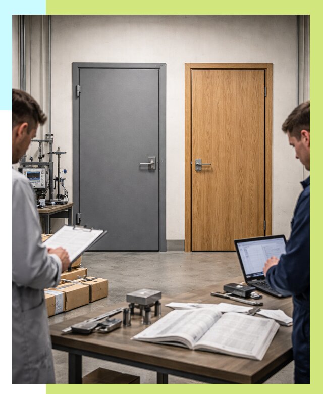 Сертификация дверей в Мирном от 8087 р. под ключ | Алешин-Мир