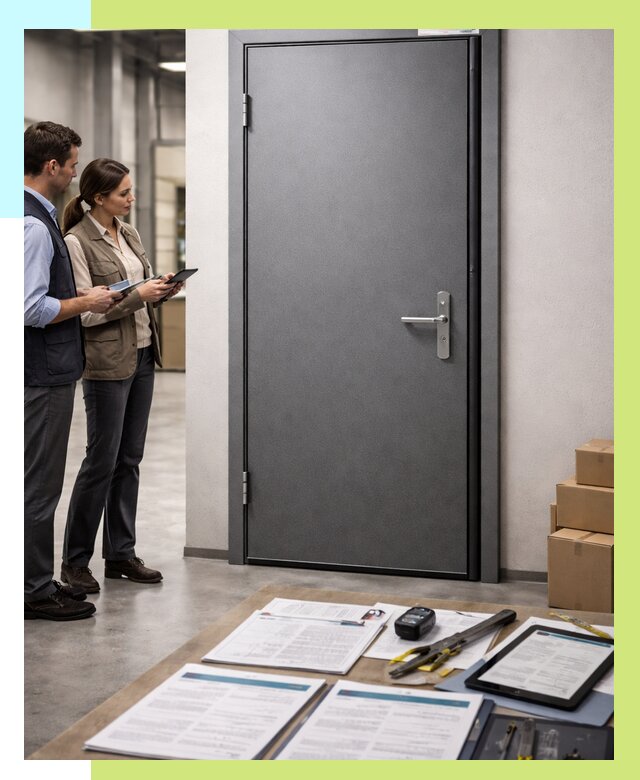 Сертификация противопожарных дверей в Мирном от 9098 р. | Алешин-Мир