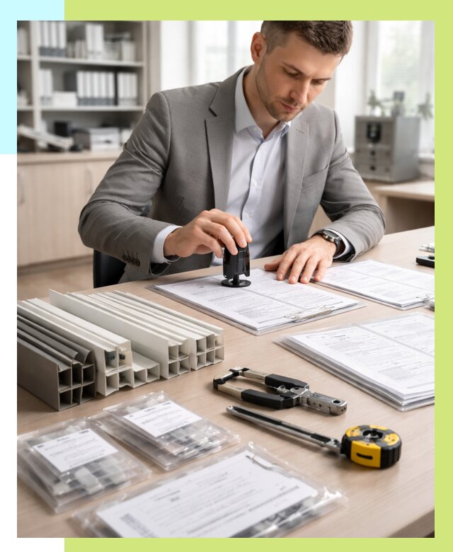 Сертификация ПВХ продукции в Мирном от 8593 р., Алешин-Мир