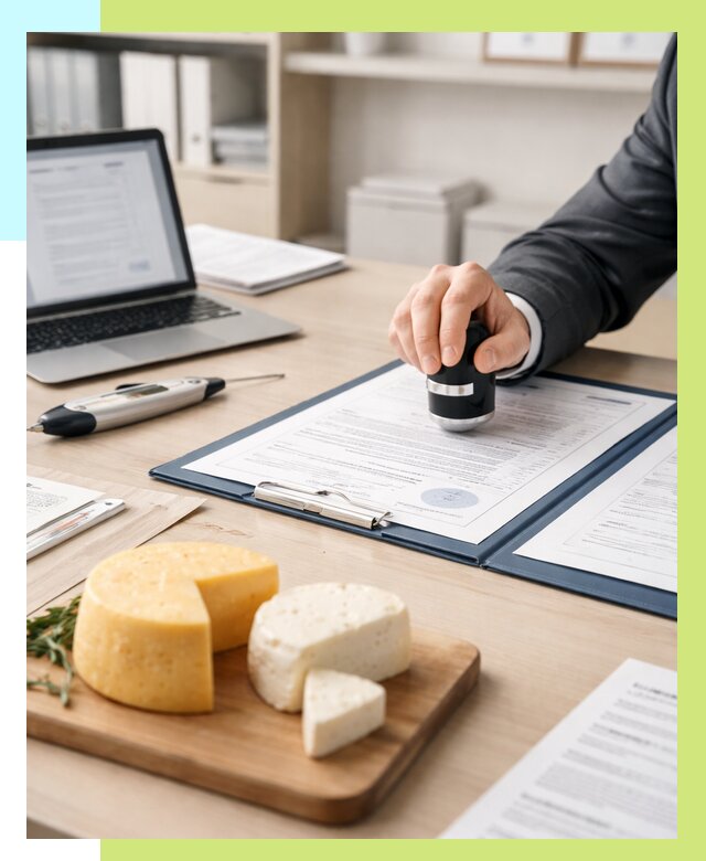 Сертификация сыров в Мирном от 15164 р | Сертификат на сыр Алешин-Мир