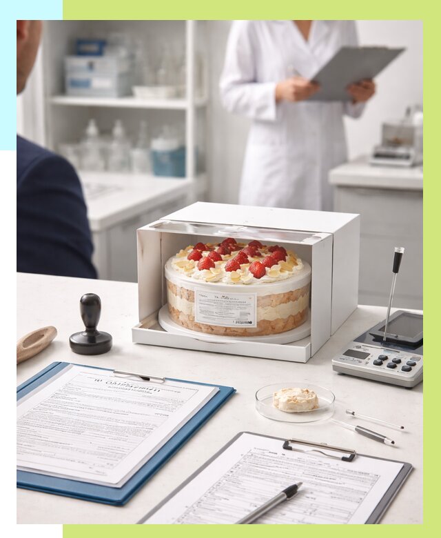 Сертификация тортов в Мирном от 9098 р. заказать | Алешин-Мир