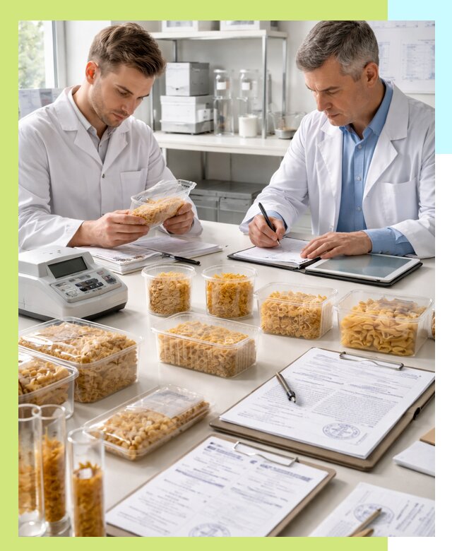 Сертификация макаронных изделий и технологической документации в Мирном