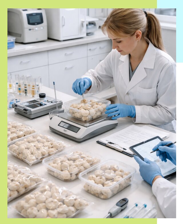 Сертификация пельменей и мясных полуфабрикатов в Мирном