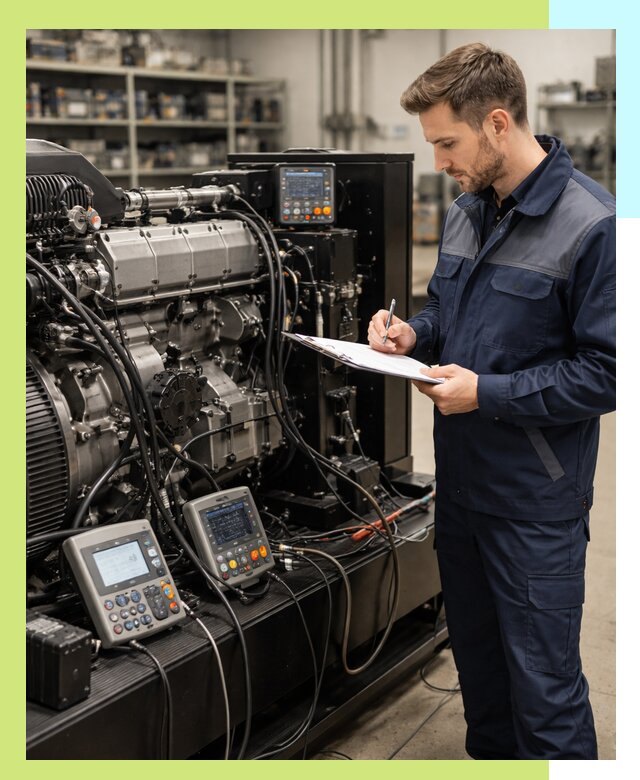 Сертификация дизельных генераторов и их оборудования в Мирном