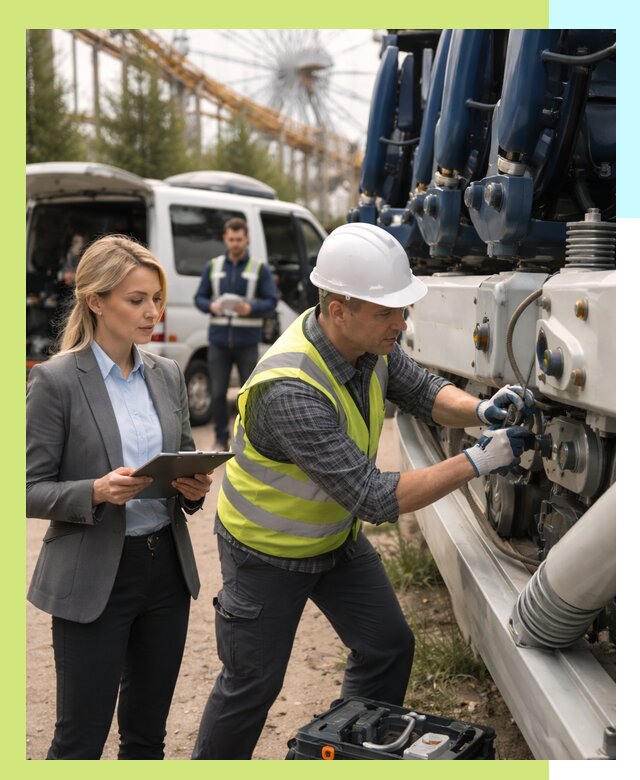 Сертификация аттракционов и проверка безопасности в Мирном