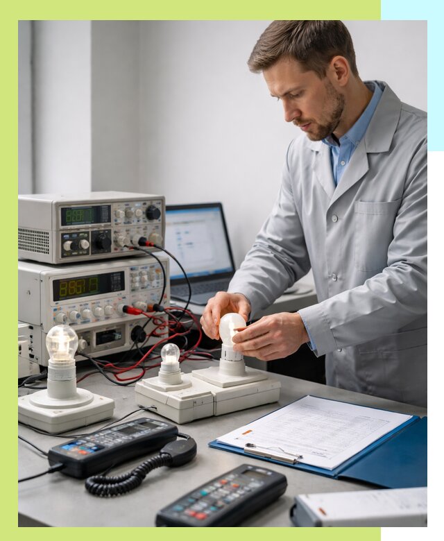 Сертификация ламп и светильников в Мирном по нормативам