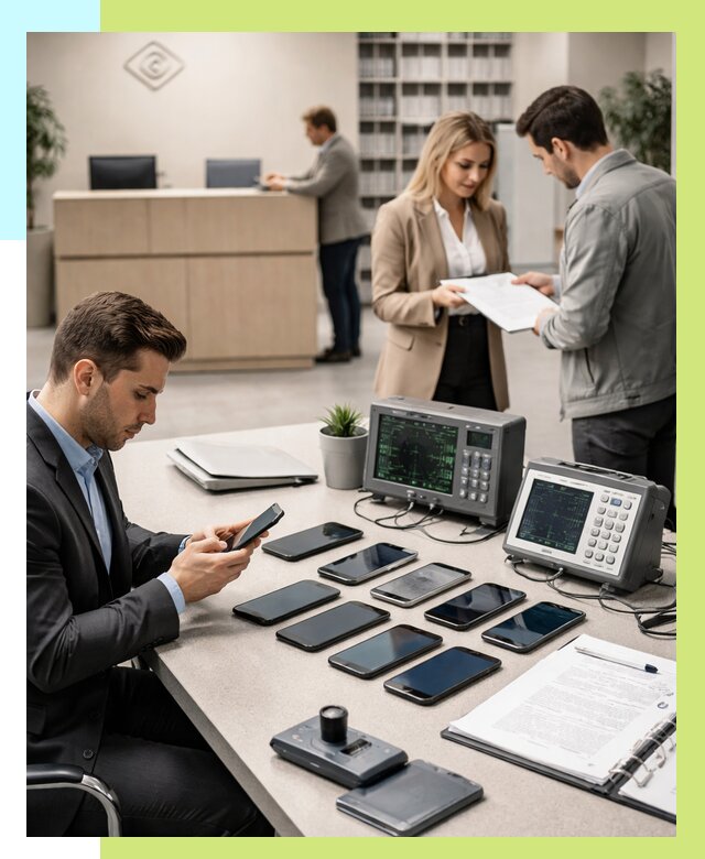 Сертификация телефонов в Мирном от 25273 р. под ключ | Алешин-Мир