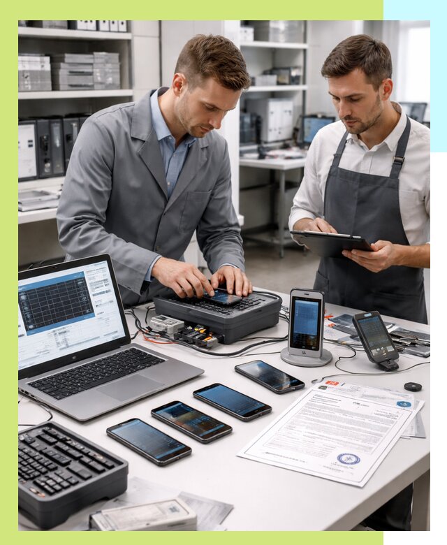 Сертификация мобильных телефонов и смартфонов в Мирном под ключ