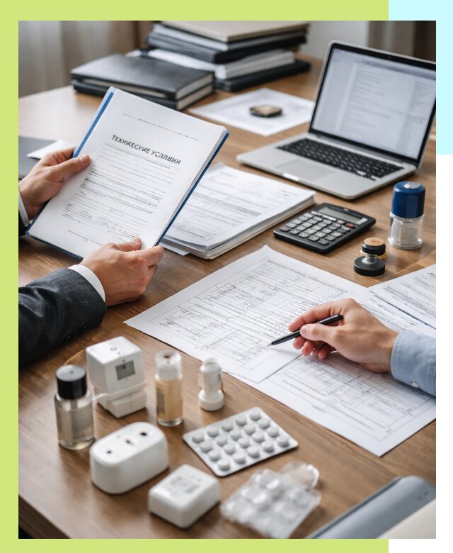 Регистрация технических условий ТУ для продукции в Мирном