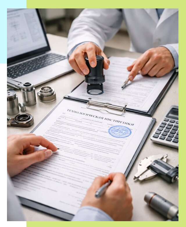 Технологическая инструкция в Мирном от 8593 р., под ключ Алешин-Мир