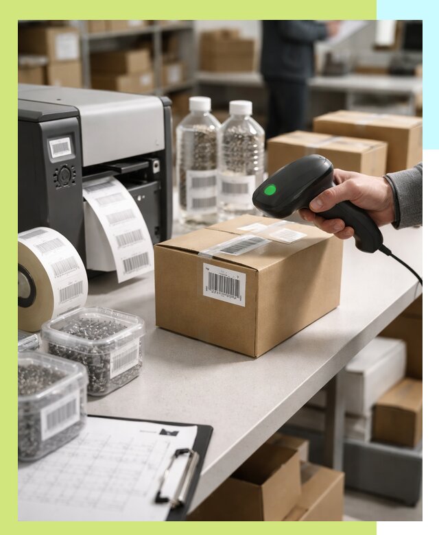 Штрихкодирование продукции и маркировка для продажи в Мирном