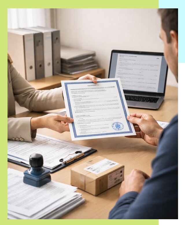 Оформление сертификата соответствия на продукцию в Мирном