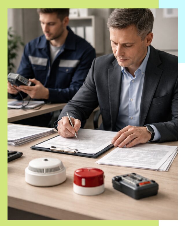 Получение добровольного пожарного сертификата в Мирном