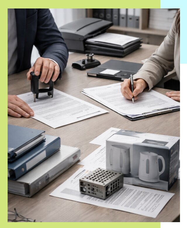 Оформление деклараций соответствия на продукцию в Мирном