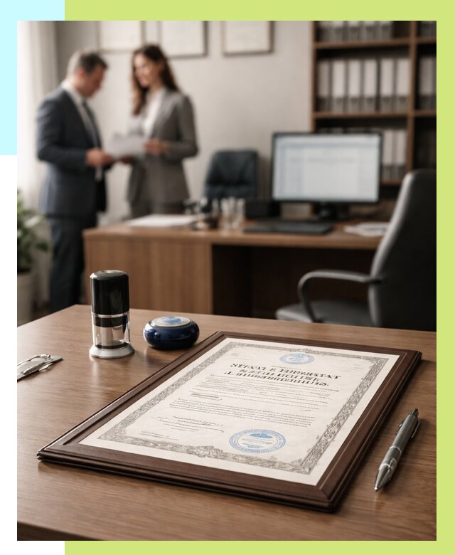 Свидетельство о регистрации продукции в Мирном от 9098 р.|Алешин-Мир