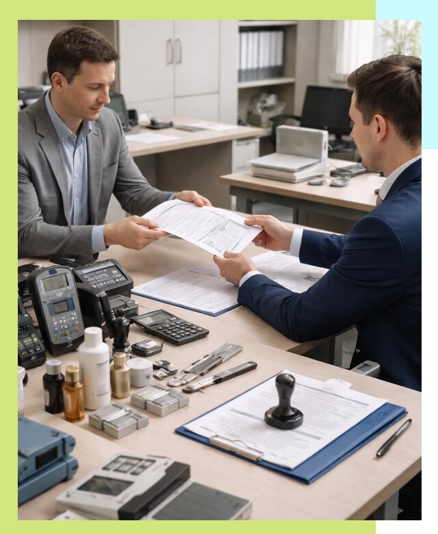 Оформление и получение заключения РЧЦ для оборудования в Мирном