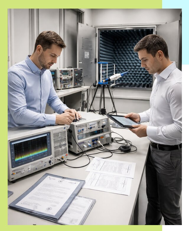 Оформление и выдача сертификата ЭМС для продукции в Мирном