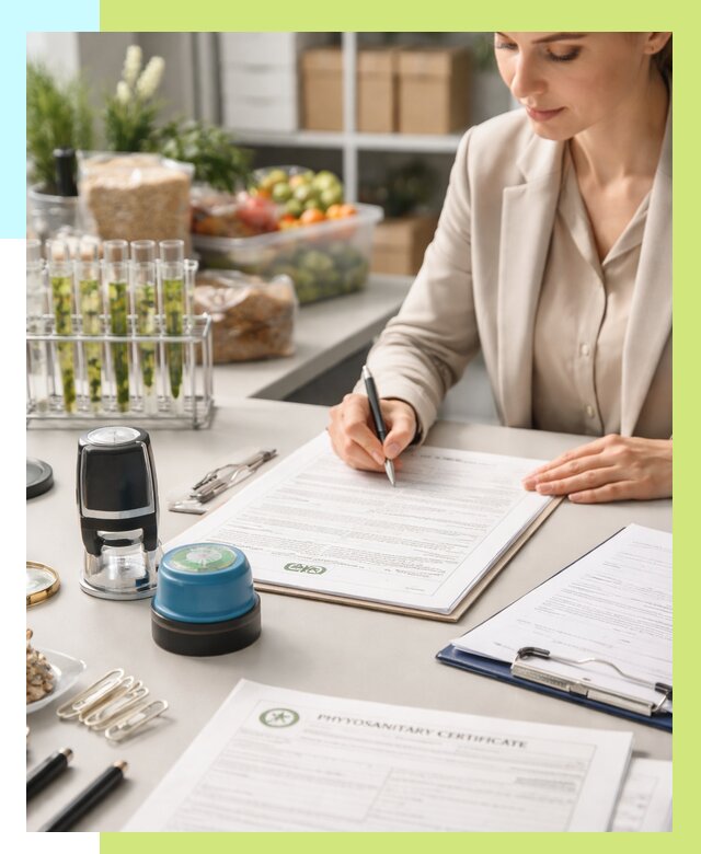 Фитосанитарный сертификат оформить в Мирном от 4549 р. | Алешин-Мир