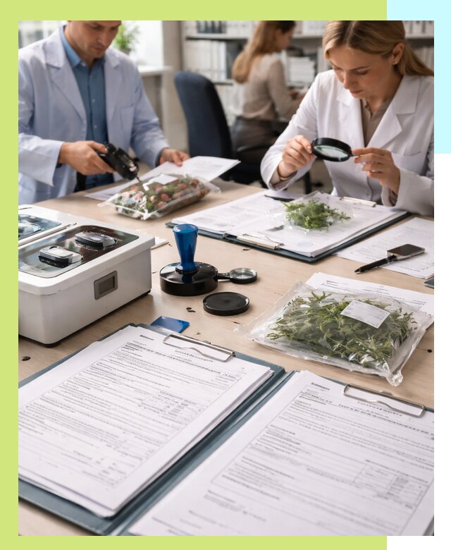 Оформление карантинного сертификата для растений в Мирном