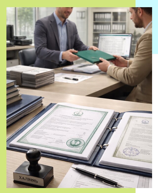 Выдача Халяль сертификата для продукции и услуг в Мирном