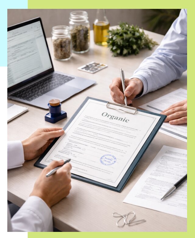 Оформление сертификат органик в Мирном от 30327 р. | Алешин-Мир