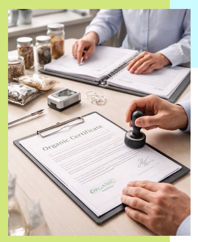 Получение органик сертификата для продукции в Мирном