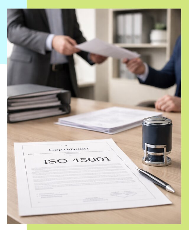 Сертификат ISO 45001 в Мирном под ключ от 45491 р. | Алешин-Мир
