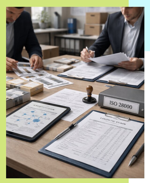 Получение сертификата ISO 28000 по безопасности цепи поставок в Мирном