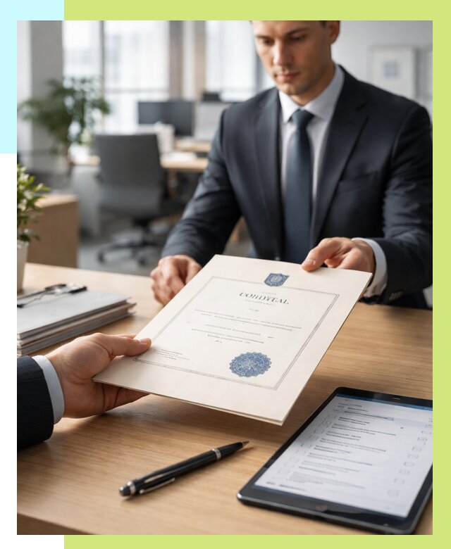 Сертификат ISO 30301 в Мирном от 35382 р. | Алешин-Мир - под ключ