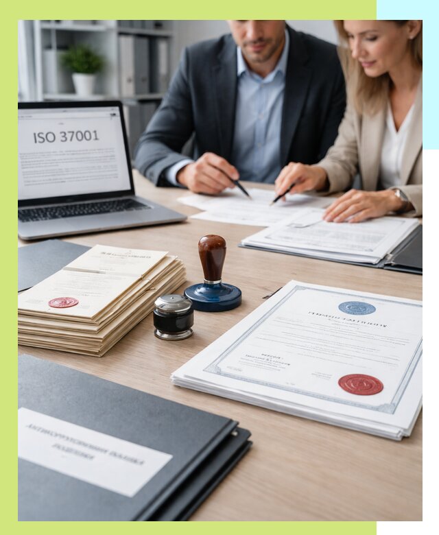 Получение сертификата ISO 37001 по системе борьбы с коррупцией в Мирном